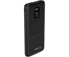 Juodas 10000 mAh išorinis akumuliatorius Tellur PD102 Boost Pro