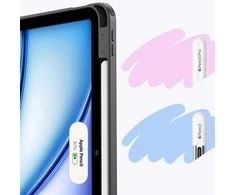 Juodas apsauginis dėklas iPad 10.9 ir 11 planšetėms