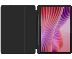 Juodas apsauginis dėklas su rašiklio vieta Lenovo planšetei
