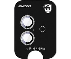 juodas apsauginis stiklas iPhone 16/16 Plus kameroms