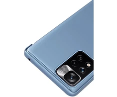 „Clear View“ dėklas, skirtas Realme 10, atverčiamas telefono dėklas, juodos spalvos