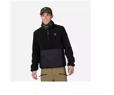 Juodas Fleece Anorak Rossignol