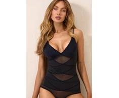 Juodas glaustinukės modelis Pure Sin