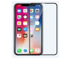 Comma Juodas grūdinto stiklo apsauginis stiklas iPhone 11 Pro ekranui