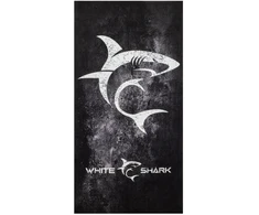 White Shark Juodas ir baltas rankšluostis Baltas Shark SAWFISH TW-02, 80 x 160 cm