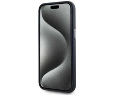Dėklas Karl Lagerfeld hotel RSG Apple iPhone 15 Pro juodos spalvos