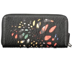 Juodas moteriškas piniginė Desigual Notus Print Fiona