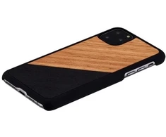 Juodas telefono dėklas MAN&amp;WOOD iPhone 11 Pro Max