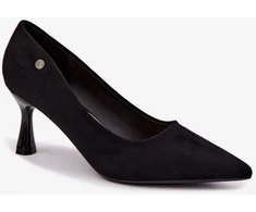 Juodi aukštakulniai bateliai Step in style