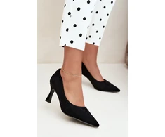 Juodi aukštakulniai bateliai Step in style
