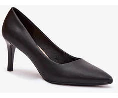 Juodi aukštakulniai bateliai Step in style