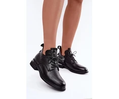 Juodi aulinukai su raišteliais Step in style