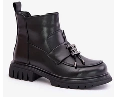 Juodi aulinukai su raišteliais Step in style