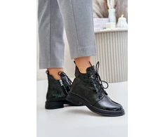 Juodi aulinukai su raišteliais Step in style