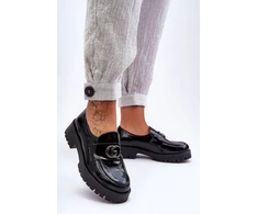 Juodi aulinukai su storu padu Step in style