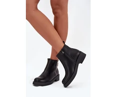 Juodi aulinukai su užtrauktuku Step in style
