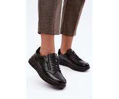 Juodi aulinukai su užtrauktuku Step in style