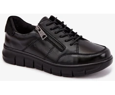 Juodi aulinukai su užtrauktuku Step in style