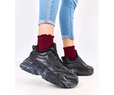 Juodi moteriški pašiltinti sportbačiai Steve Madden