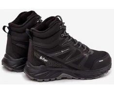 Juodi žieminiai trekingo batai Lee Cooper