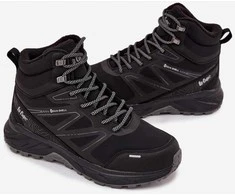 Juodi žieminiai trekingo batai Lee Cooper