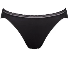 Juodos aukšto liemens kelnaitės Sloggi