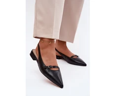 Juodos basutės su kulnu Step in style