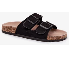 Juodos basutės su reguliuojamomis sagtimis Step in style