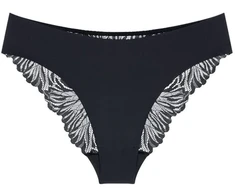 Juodos kelnaitės su nėrinių detalėmis Triumph