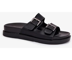 Juodos platforminės basutės Step in style