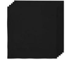Juodos servetėlės 33x33 cm – Šventės dekoracija