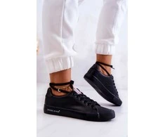 Juodos spalvos stilingi Cross Jeans bateliai