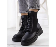 Juodos spalvos trappers Lennon