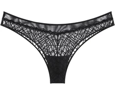 Juodos stringai Triumph