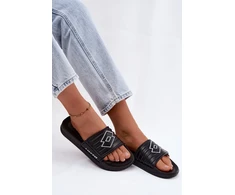 Juodos unisex šlepetės Lotto Flyde