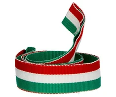 Juostelė 20 mm – žalia – balta – raudona