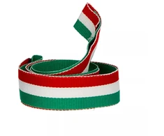 Juostelė 20 mm – žalia – balta – raudona