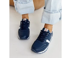 Jūrinės mėlynos spalvos moteriški kedai CROSS JEANS