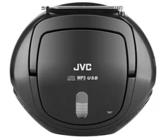 JVC RD-E221B nešiojamas radijo grotuvas (Boombox), juodas