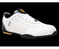 K-swiss ARVEE 1.5 balti/juodi/oranžiniai „POPPY“ kedai (02453-151-M)