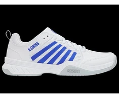K-swiss COURT EXPRESS 2 balti/dazzling mėlyni teniso bateliai (04428-142-M)