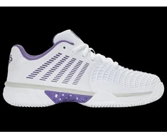 K-Swiss EXPRESS LIGHT 3 HB Baltas/PURPLE HAZE/LUNAR ROCK-M sportbačiai (98563-160-M)