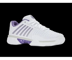 K-Swiss EXPRESS LIGHT 3 HB Baltas/PURPLE HAZE/LUNAR ROCK-M sportbačiai (98563-160-M)