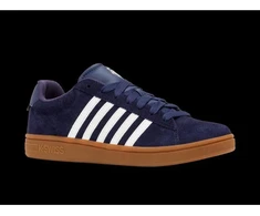 K-Swiss laisvalaikio bateliai COURT TIEBRK II SDE NAVAL ACADEMY/BRIGHT Baltas/GUM-M (09492-465-M)