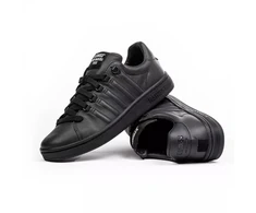 K-Swiss LOZAN II vyriški kedai, natūrali oda, juoda (07943-904-M)