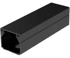 Kabelių lovelis Kopos LHD 40X20_FD (juodas, 40×20 mm, 2 m, atsparus UV, su apsaugine plėvele)