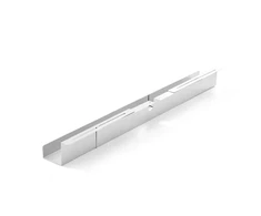 Kabelių valdymo dėklas, reguliuojamas 920-1500x120x115mm, Balta