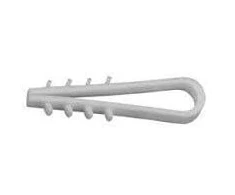 Kaištis BP apkabėlė 6-20mm Baltplast (100 vnt, pilkas)