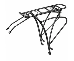 KAIWEI 24-28'' bagažinė aliumininiams diskinio stabdžio ratams, juoda