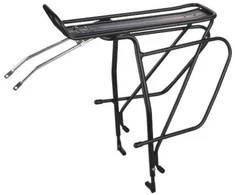 KAIWEI 24-28'' bagažinė aliuminio disko stabdžiams, juoda